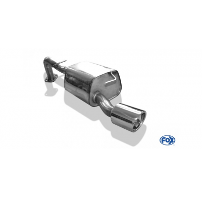 Escape FOX Toyota Yaris XP9 TS escape final fitted for the original paragolpes - 1x90 17