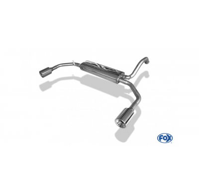 Escape FOX CitroenC1/ Peugeot 107/ Toyota Aygo escape final salida duplex - 1x90 13 duplex