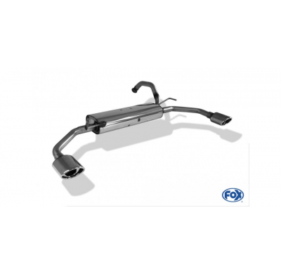 Escape FOX CitroenC1/ Peugeot 107/ Toyota Aygo escape final salida duplex - 106x71 33 duplex