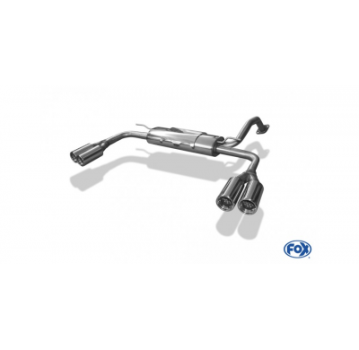 Escape FOX Toyota Auris Benzin Escape Final Duplex - 2x90 13 dch/izq