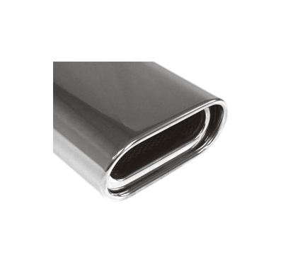 Tubos de escape para Mini Cooper S R52/R53 con silenciador trasero FOX, incluye abrazaderas - 135x80 tipo 53 central Fox exhaust