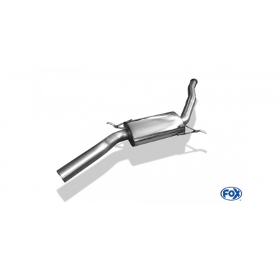 Escape FOX Volvo C70 Coupe & Cabrio escape delantero