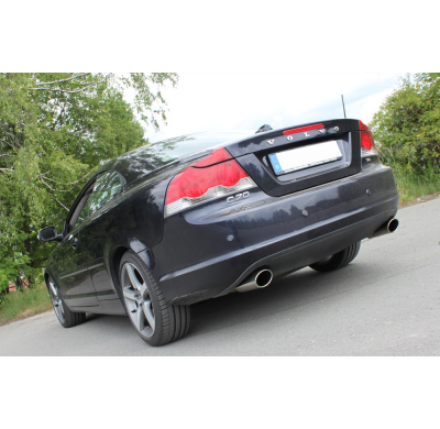 Escape FOX Volvo C70 - II escape final salida duplex - 115x85 32 duplex