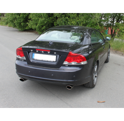 Escape FOX Volvo C70 - II escape final salida duplex - 115x85 32 duplex