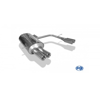 Escape FOX Volvo XC90 reestyling escape final salida duplex - 2x76 13 duplex