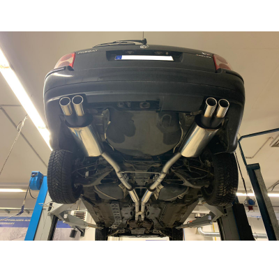 Escape trasero FOX VW Passat 3B / 3BG 4-Motion derecha / izquierda - 2x76 tipo 16 derecha / izquierda