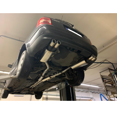 Escape trasero FOX VW Passat 3B / 3BG 4-Motion derecha / izquierda - 2x76 tipo 16 derecha / izquierda