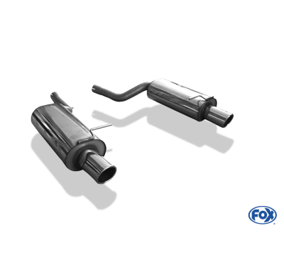 Escape FOX VW Passat 3B/ 3BG 4-Motion escape final duplex - 1x100 16 duplex