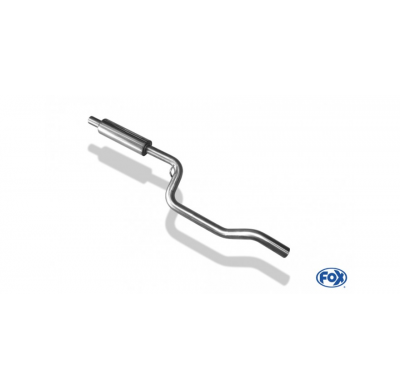 Escape FOX VW Passat 3C/ 3C CC escape delantero &#216;63,5mm