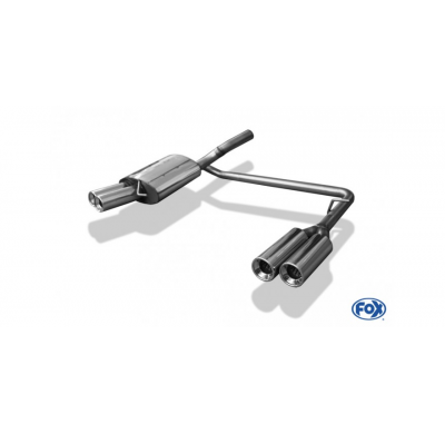 Escape FOX VW Passat 3C/ 3C CC escape final salida duplex - 2x90 13 duplex