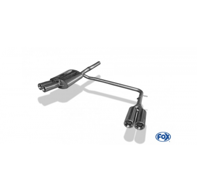 Escape FOX VW Passat 3C/ 3C CC escape final salida duplex - 2x90 13 duplex