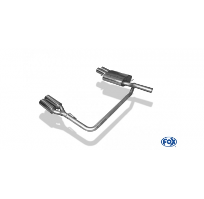 Escape FOX VW Passat 3C/ 3C CC escape final salida duplex - 2x90 13 duplex