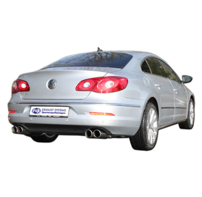 Escape FOX VW Passat 3C/ 3C CC escape final salida duplex - 2x90 13 duplex
