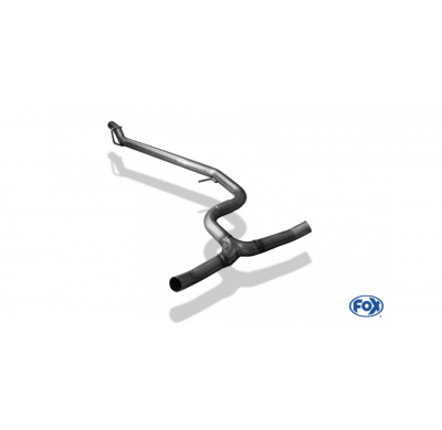 Escape FOX VW Passat 3C 4-Motion Supresor de escape delantero