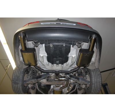 Escape FOX VW Passat 3C 4-Motion escape final duplex - without tailpipes