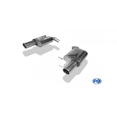 Escape FOX VW Passat 3C 4-Motion - 3,2 escape final duplex - 1x100 type 17 duplex