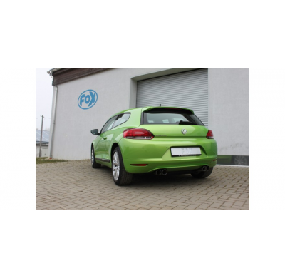 Escape FOX VW Scirocco III escape final - 2x76 25 duplex