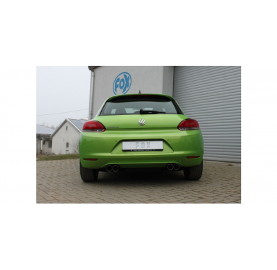 Escape FOX VW Scirocco III escape final - 2x76 25 duplex