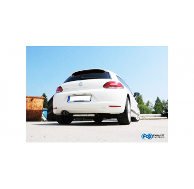 Escape deportivo VW Scirocco III - 2x76 tipo 25