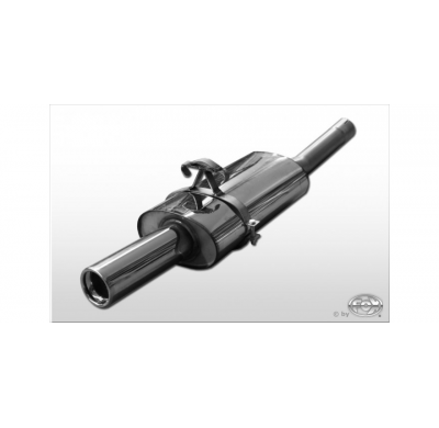 Escape FOX VW Polo 86C G40 escape final Ø 63,5mm - 1x80 13