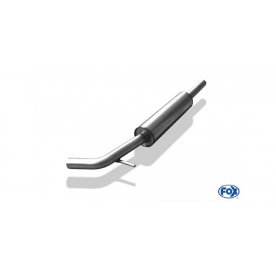 Escape FOX VW Polo 6N escape delantero &#216;50mm