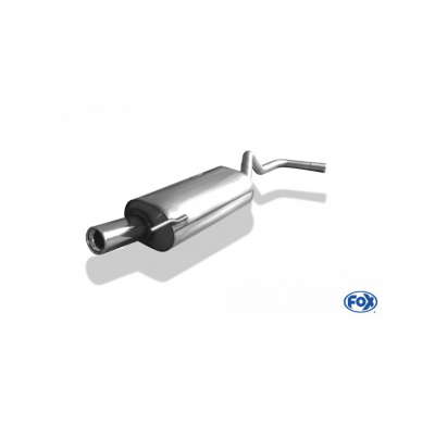 Escape FOX VW Polo 6N escape final 1 entrada &#216;45mm - 1x80 13