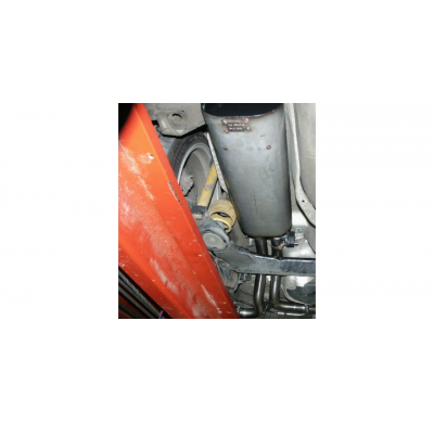 Escape FOX VW Golf IV 3-puertas escape final Side Pipe - 2x70 10 exit on drivers side