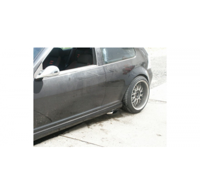 Escape FOX VW Golf IV 3-puertas escape final Side Pipe - 135x50 50 exit on drivers side