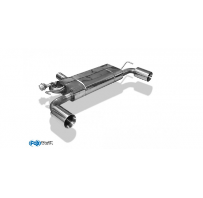 VW Golf IV R32 Escape deportivo salida derecha/izquierda - 1x100 tipo 24 derecha/izquierda