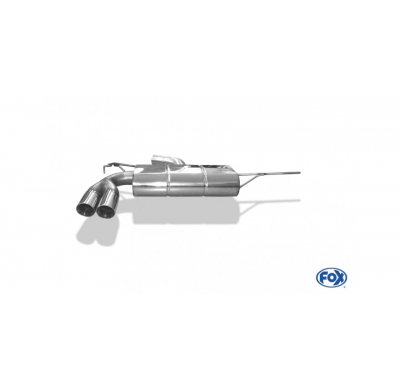 Escape final VW Golf V GTI/ GTD - 2x76 tipo 25