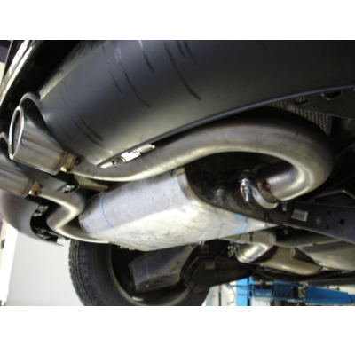 Escape FOX VW Golf V GTI/ GTD escape final salida central R32-Design - 2x90 16 center