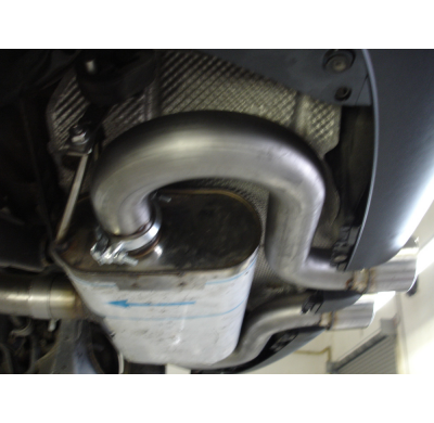 Escape FOX VW Golf V GTI/ GTD escape final salida central R32-Design - 2x90 16 center