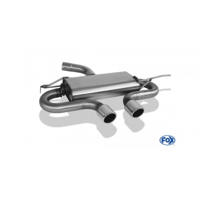 Escape FOX VW Golf V TSI escape final salida central R32-Design - 2x90 16 center