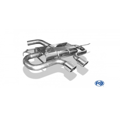 Escape FOX VW Golf V GTI/ GTD escape final salida central R32-Design - 2x90 16 center