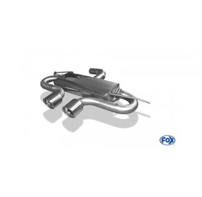 Escape FOX VW Golf V TSI escape final salida central R32-Design - 2x100 17 center