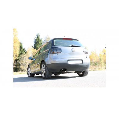 Escape FOX VW Golf V 4motion - 1K escape final Ø70mm - 145x65 type 59