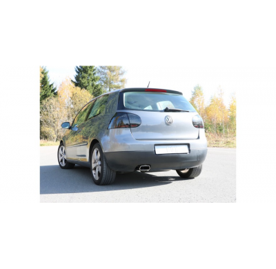 Escape FOX VW Golf V 4motion - 1K escape final Ø70mm - 145x65 type 59