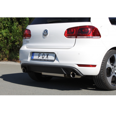 Escape FOX VW Golf 6 GTI escape final salida duplex - 1x90 25 duplex