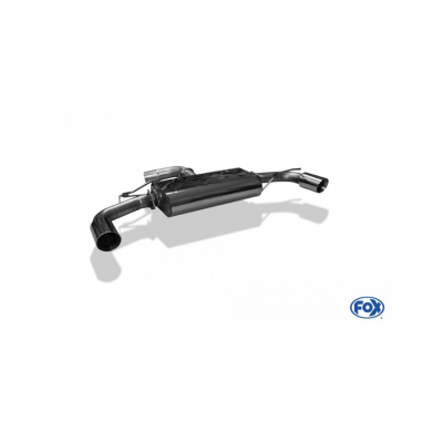 Escape FOX VW Golf 6 - 1,8l TFSI/ GTD escape final duplex - 1x90 type 25 duplex