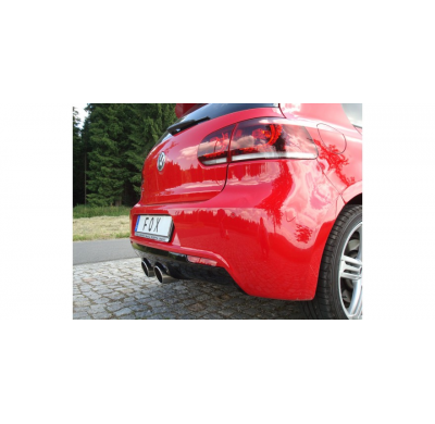 Escape FOX VW Golf VI R 4motion - 1K escape final salida duplex - 2x100 16 centered