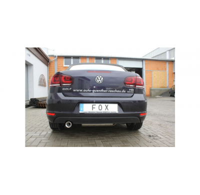 Escape FOX VW Golf VI Cabrio escape final - 1x90 12