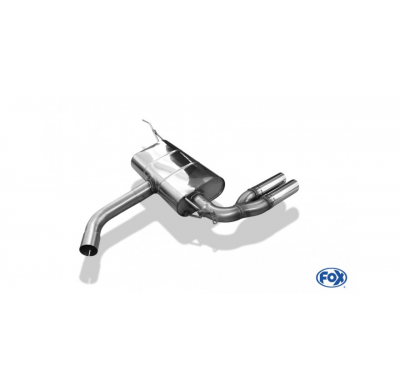FOX Escape trasero - 2x63 tipo 14 VW Golf VI Año: 1,2l 63/77kW 1,4l 90/118kW 1,6l TDI 66/77kW (solo Euro 3) 2,0l TDI 81/100/103k