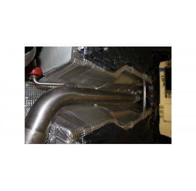 Escape FOX VW Golf VII - 1,2l (rigid rear axle) supresor escape delantero