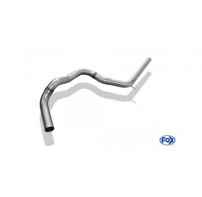 Tubo de recambio del Silenciador delantero FOX Seat Leon 5F (eje trasero rígido)