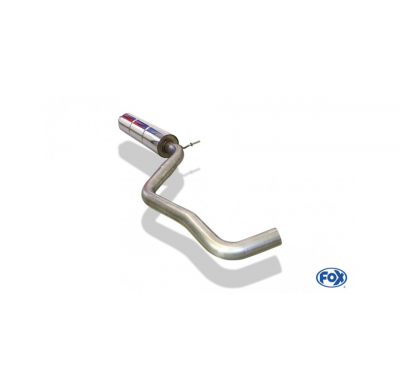 VW Golf VII - silenciador delantero rígido eje trasero para vehículos con OPF