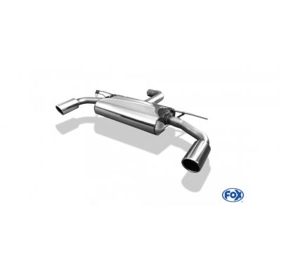 Escape FOX VW Golf VII - GTI escape final duplex - 1x90 16 duplex