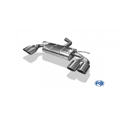 Escape FOX VW Golf VII - GTI for R-paragolpes escape final duplex - 2x115x85 32 duplex