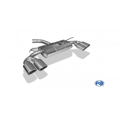 Escape FOX VW Golf VII - GTI for R-paragolpes escape final duplex - 2x115x85 32 duplex