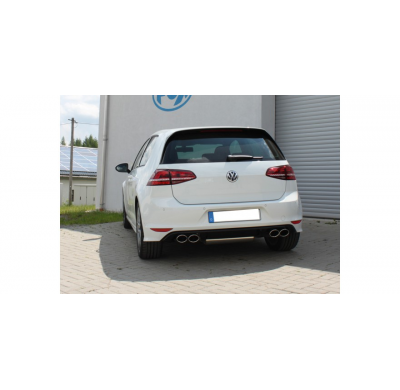 Escape FOX VW Golf VII - GTI for R-paragolpes escape final duplex - 2x115x85 32 duplex
