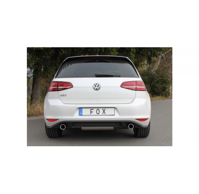 Escape FOX VW Golf VII - GTI escape final duplex - 1x90 16 duplex